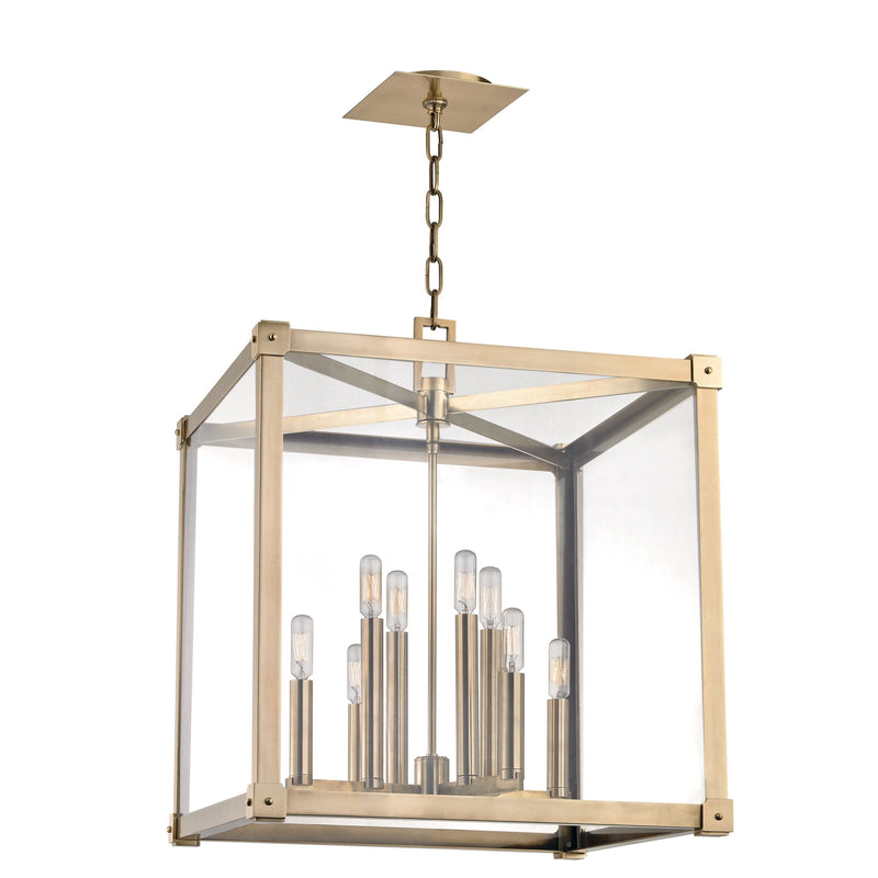 Lighting - Lantern Forsyth 8 Light Pendant // Aged Brass 