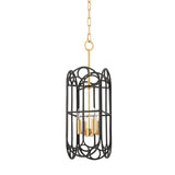 Lighting - Lantern Garrett 4 Light Pendant // Black Iron 