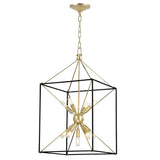 Lighting - Lantern Glendale 9 Light Pendant // Aged Brass // Large 