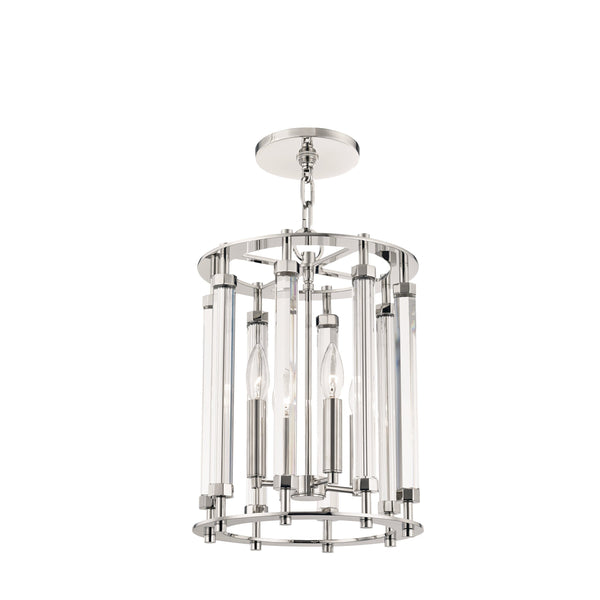 Lighting - Lantern Haddon 4 Light Pendant // Polished Nickel 