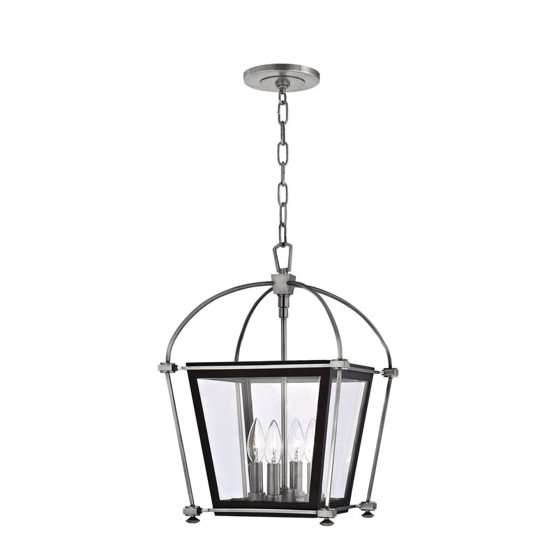 Lighting - Lantern Hollis 4 Light Pendant // Polished Nickel // Small 