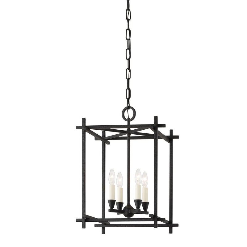 Lighting - Lantern Huck 4 Light Medium Lantern // Black Iron 