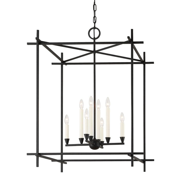 Lighting - Lantern Huck 8 Light Lantern // Black Iron 