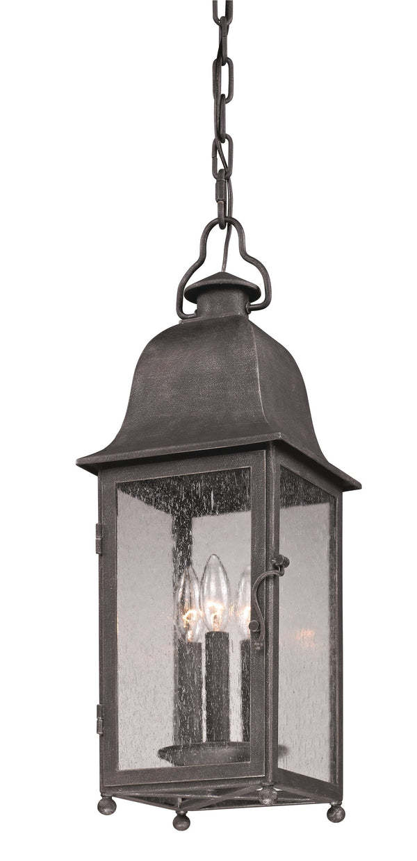 Lighting - Lantern Larchmont 3lt Hanging Lantern Medium // Aged Pewter 