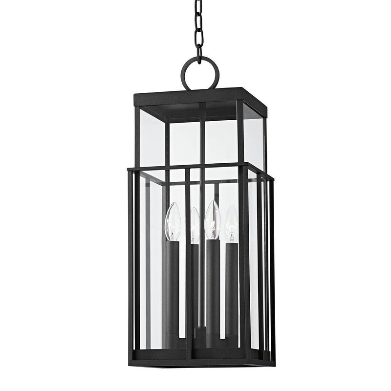 Lighting - Lantern Longport 4 Light Exterior Lantern // Textured Black 