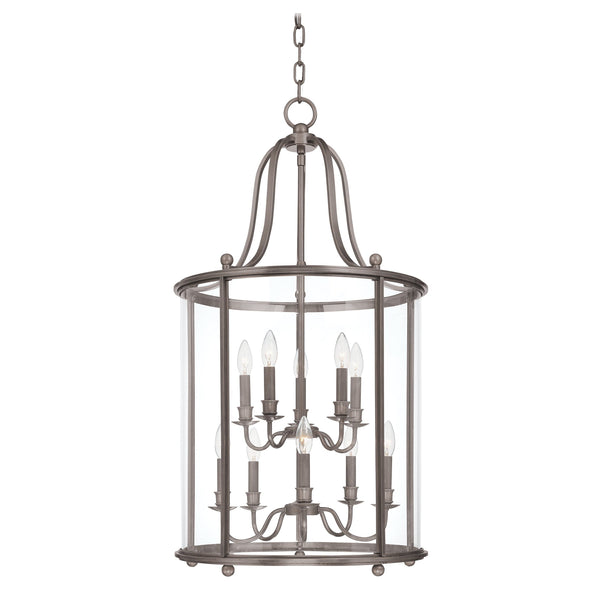 Lighting - Lantern Mansfield 10 Light Pendant // Antique Nickel 