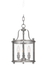 Lighting - Lantern Mansfield 3 Light Pendant // Antique Nickel 