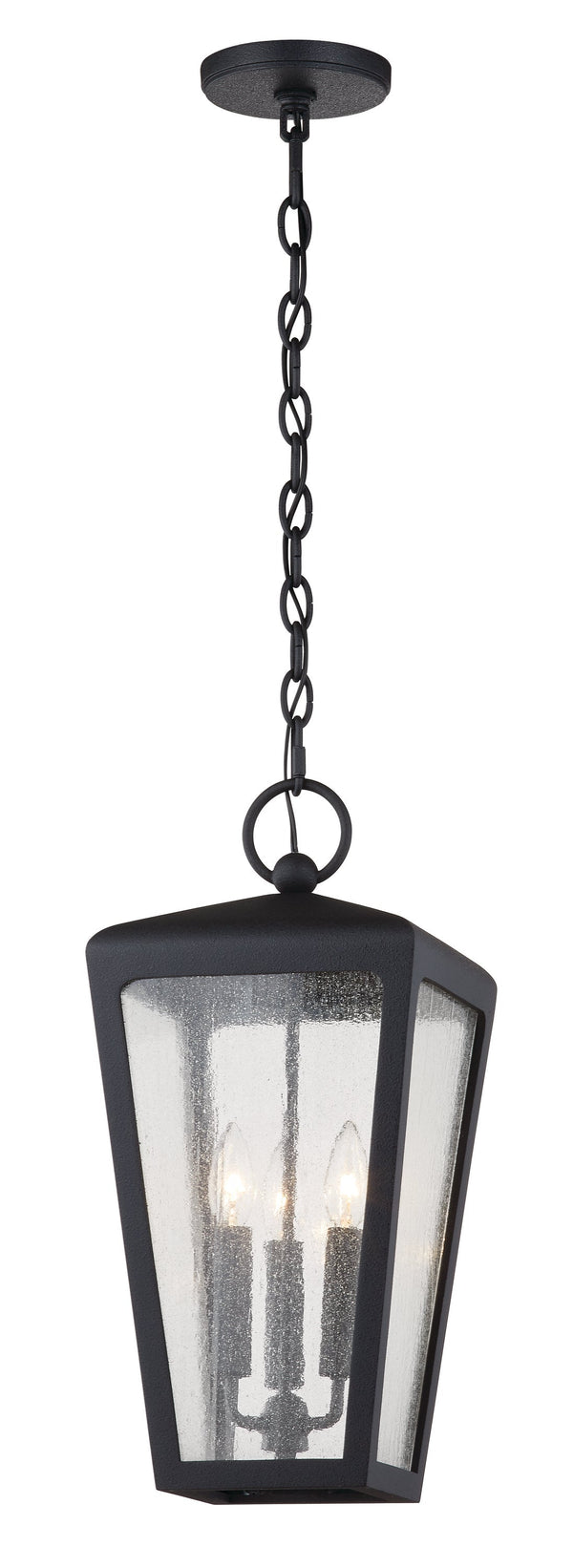 Lighting - Lantern Mariden 3lt Hanger // Textured Black 
