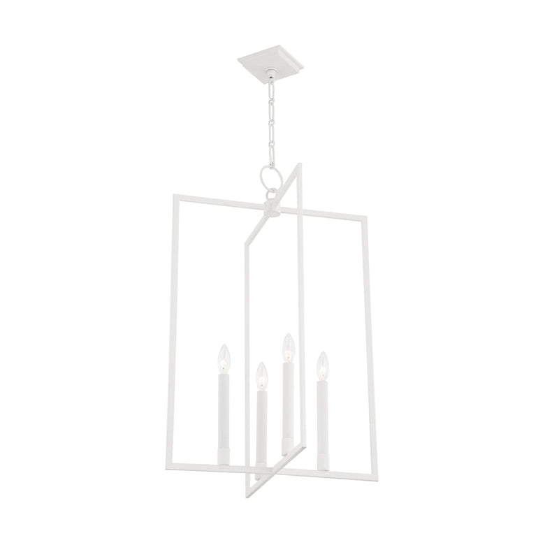 Lighting - Lantern Middleborough 4 Light Large Pendant // White Plaster 