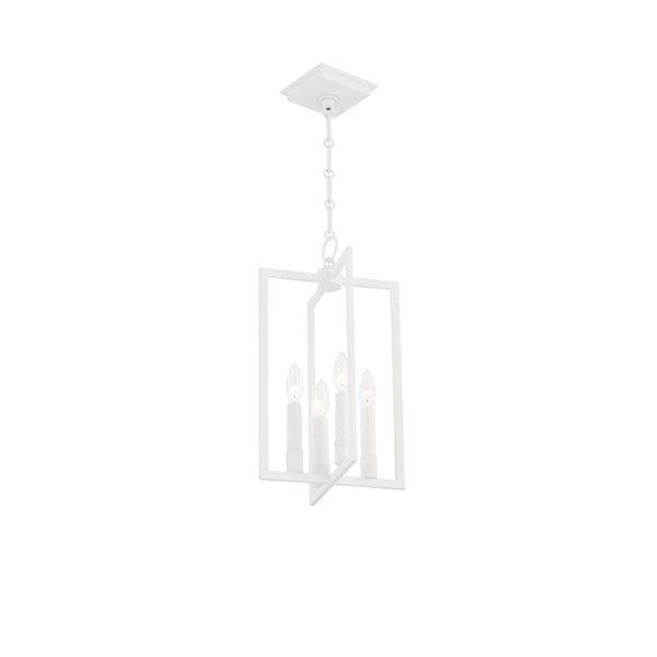 Lighting - Lantern Middleborough 4 Light Small Pendant // White Plaster 