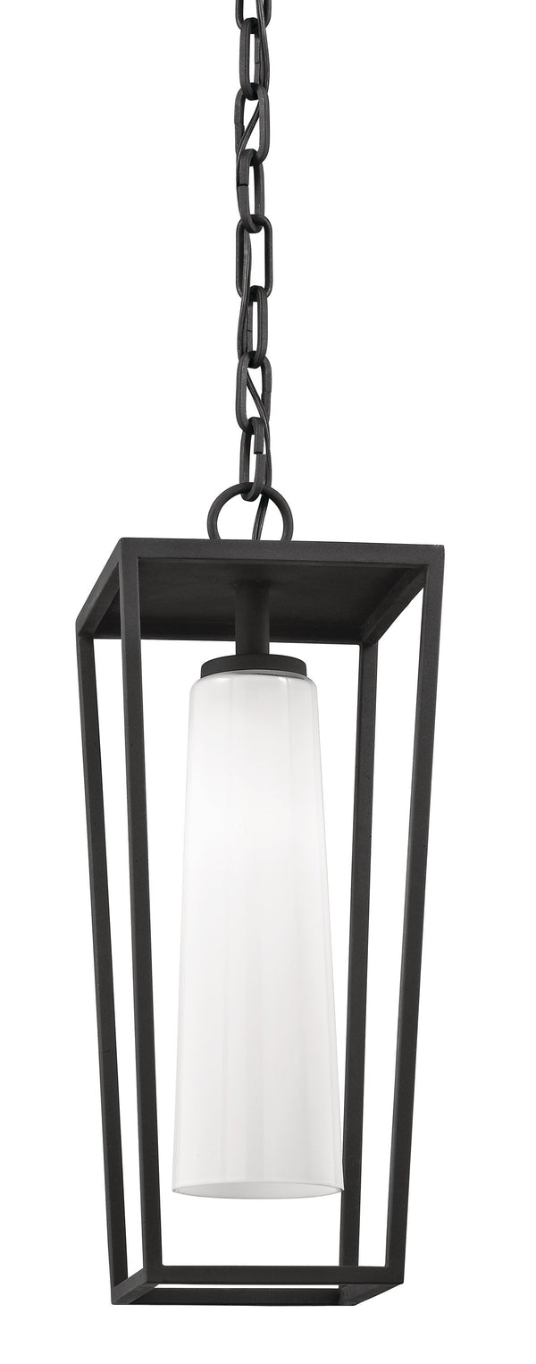 Lighting - Lantern Mission Beach 1lt Hanger // Textured Black 
