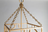 Lighting - Lantern Octavio 8 Light Large Pendant // Gold Leaf 