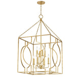 Lighting - Lantern Octavio 8 Light Large Pendant // Gold Leaf 