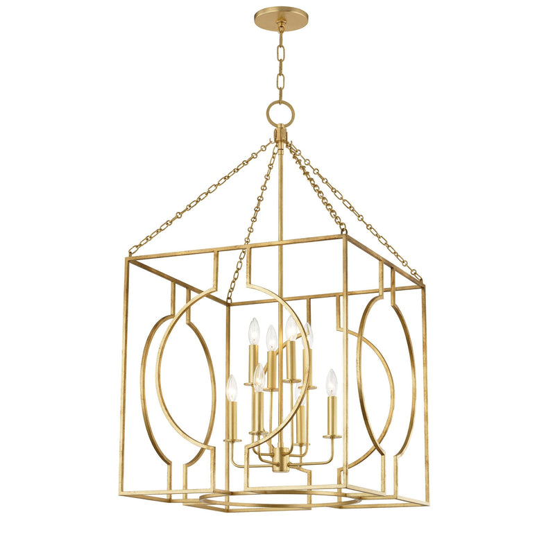 Lighting - Lantern Octavio 8 Light Large Pendant // Gold Leaf 