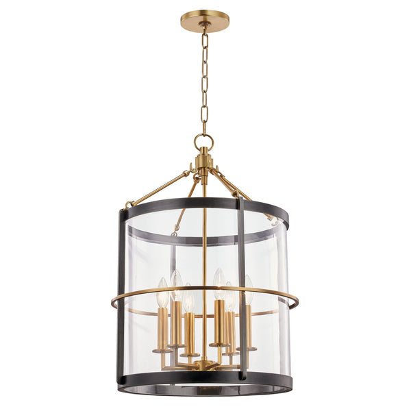 Lighting - Lantern Ren 6 Light Large Pendant // Aged Old Bronze 