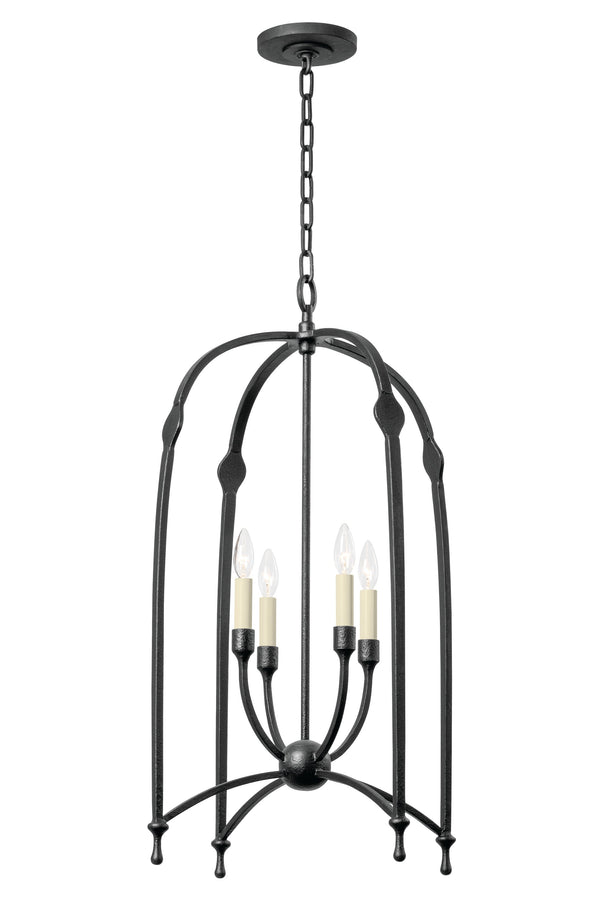 Lighting - Lantern Rhett 4 Light Lantern // Black Iron // Large 