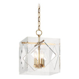 Lighting - Lantern Travis 4 Light Pendant // Aged Brass 