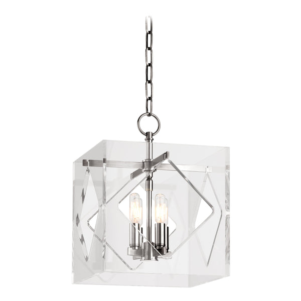 Lighting - Lantern Travis 4 Light Pendant // Polished Nickel 