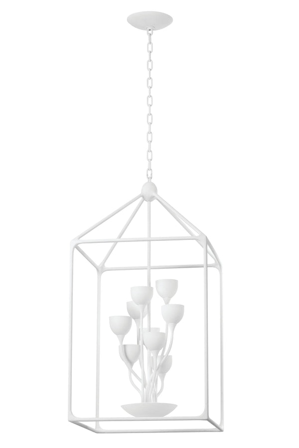 Lighting - Lantern Westwood 12 Light Lantern // Gesso White 