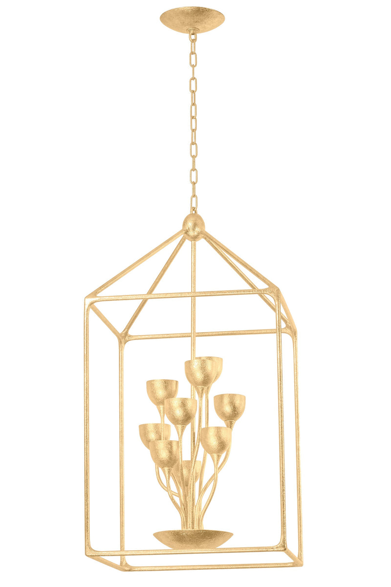 Lighting - Lantern Westwood 12 Light Lantern // Vintage Gold Leaf 