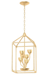 Lighting - Lantern Westwood 8 Light Lantern // Vintage Gold Leaf 