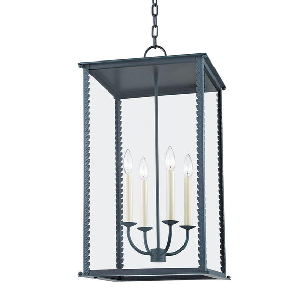 Lighting - Lantern Zuma 4 Light Large Exterior Lantern // Verdigris 