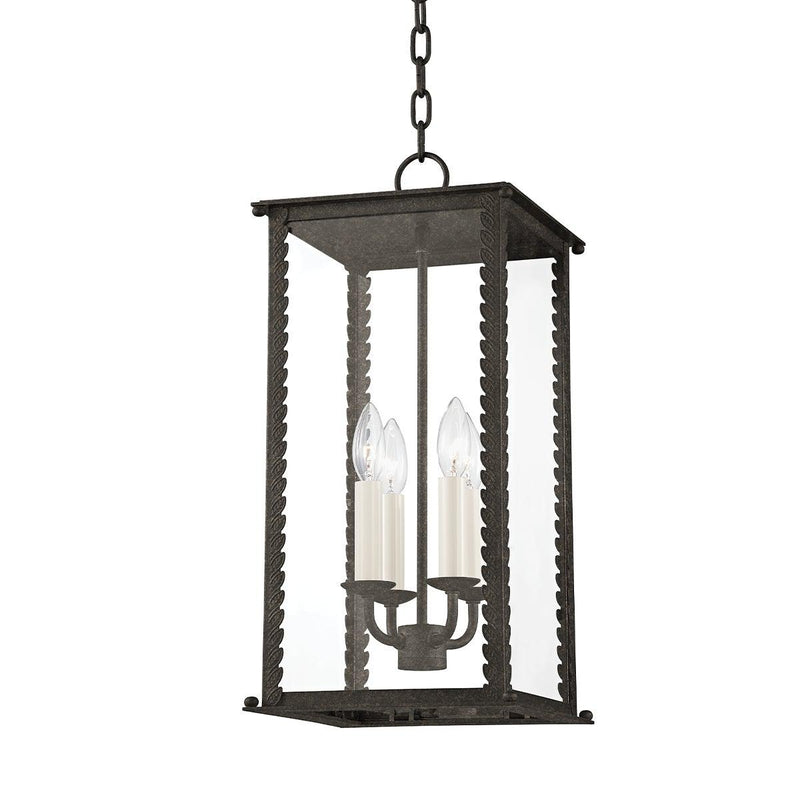 Lighting - Lantern Zuma 4 Light Medium Exterior Lantern // French Iron 