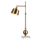 Lighting Laton Brushed Brass Task Lamp 