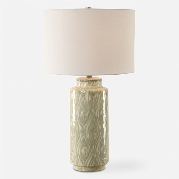 Lighting Laurel Sage Ceramic Table Lamp 