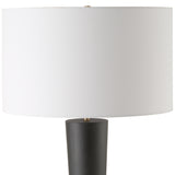 Lighting Layla Black Tapered Floor Lamp 