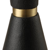 Lighting Layla Black Tapered Floor Lamp 