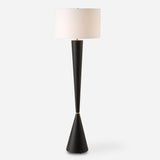 Lighting Layla Black Tapered Floor Lamp 