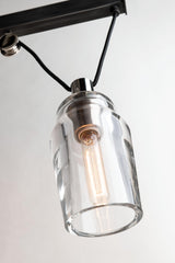 Lighting - Linear Citizen 5lt Island // Graphite and Polished Nickel 