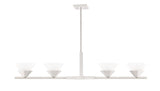 Lighting - Linear Stillwell 4 Light Island Light // Polished Nickel 