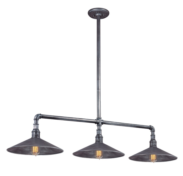 Lighting - Linear Toledo 3lt Island // Old Silver 