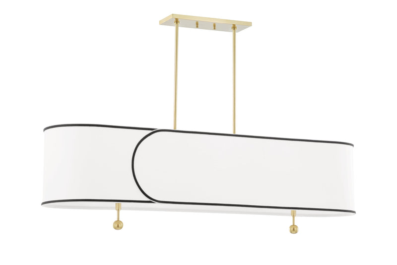 Lighting - Linear Zara 5 Light Linear // Aged Brass 