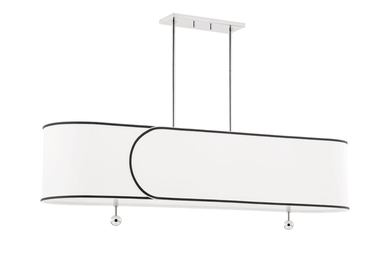 Lighting - Linear Zara 5 Light Linear // Polished Nickel 