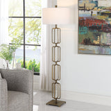 Lighting Link Brushed Gold Floor Lamp 