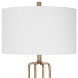 Lighting Link Brushed Gold Floor Lamp 