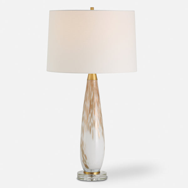 Lighting Lyra White & Gold Table Lamp 