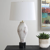 Lighting Magdaline Rustic Table Lamp 