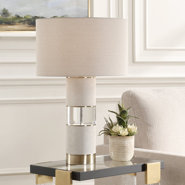 Lighting Maliyah Linen Table Lamp 