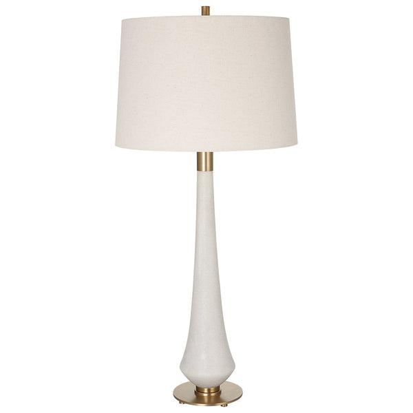 Lighting Marille Ivory Stone Table Lamp 