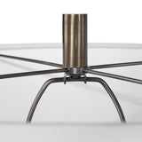 Lighting Maud Aged Black Floor Lamp 