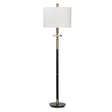 Lighting Maud Aged Black Floor Lamp 