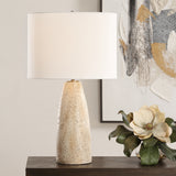 Lighting Maury Travertine Table Lamp 