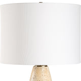 Lighting Maury Travertine Table Lamp 