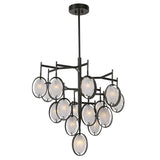 Lighting Maxin 15 Light Large Bronze Chandelier 