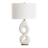 Lighting Meridian Ivory Stone Table Lamp 