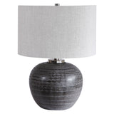 Lighting Mikkel Charcoal Table Lamp 